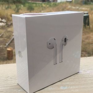 AirPods with charging case